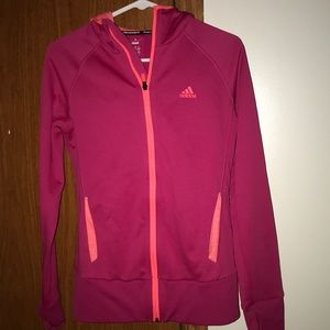 Adidas zip up hoodie